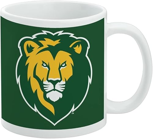 Vista 25 de Taza de cerámica con el logotipo principal de la Universidad de St. John, taza de regalo novedosa para café, té y bebidas calientes, 11oz, blanca