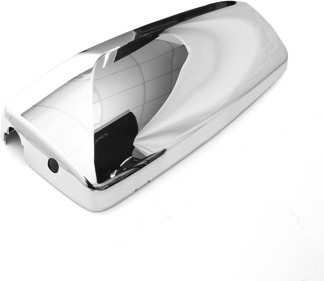 Yuanone 2Pcs Chrome Door Mirror Cover Side Mirror Cover for Volvo VNL VNM 2004-2017,Driver & Passenger Side(A Pair)