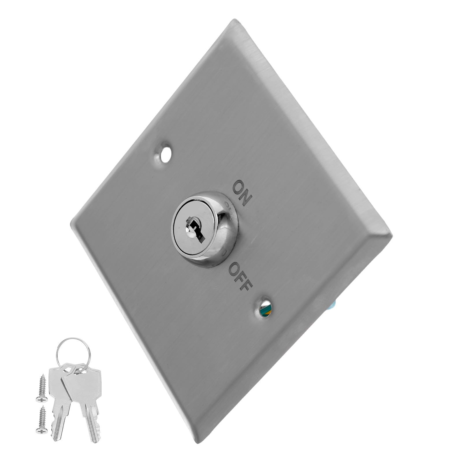 Interruptor con llave en acero inoxidable y alta resistencia para control de accesos exigentes 8