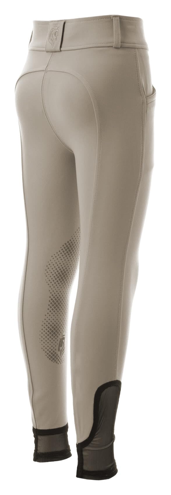 Equinavia Greta Kids Premium - Pantalones de equitación para niños | Pantalones de silicona con parche en la rodilla
