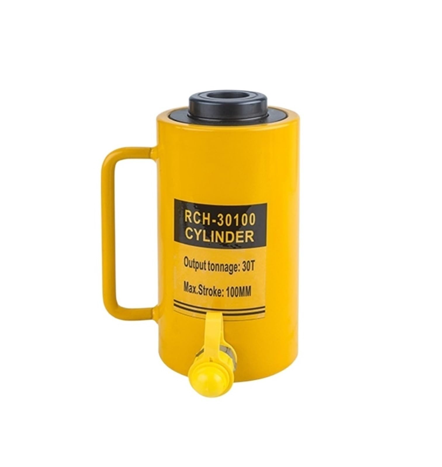 DUOCAI Hydraulic Ram Jack Multi-Section Stroke Hollow hydraulic jack Hollow hydraulic cylinder electric split RCH-20T30tons jack(RCH30100)