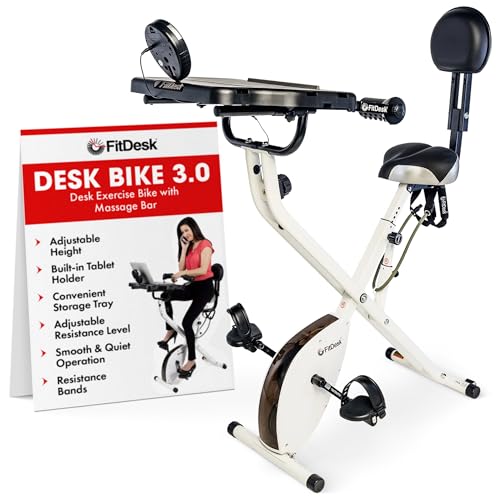 FitDesk Standing Adjustable Desk Bike