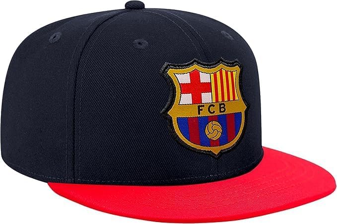 FC Barcelona Authentic Official Licensed Soccer Cap, FCB One Size -021 Red