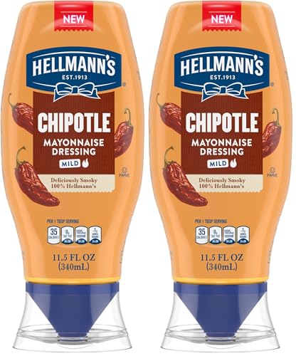Hellmann's Mayonnaise Dressing Mild Chipotle for Tacos, Grilled Chicken Sandwiches