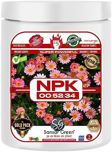 Sansar Green Npk Granules 00:52:34 For Plants (400 Gm)