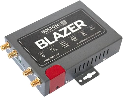 Miniatura 7 de Bolton Technical Blazer Max  Enrutador celular portátil 4G LTE CAT6 WiFi 6  Velocidades de hasta 1.2 Gbps para Verizon, T-Mobile, AT&T