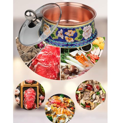 Pequeña Olla de Cobre para Inducción para Hogar miniatura 5