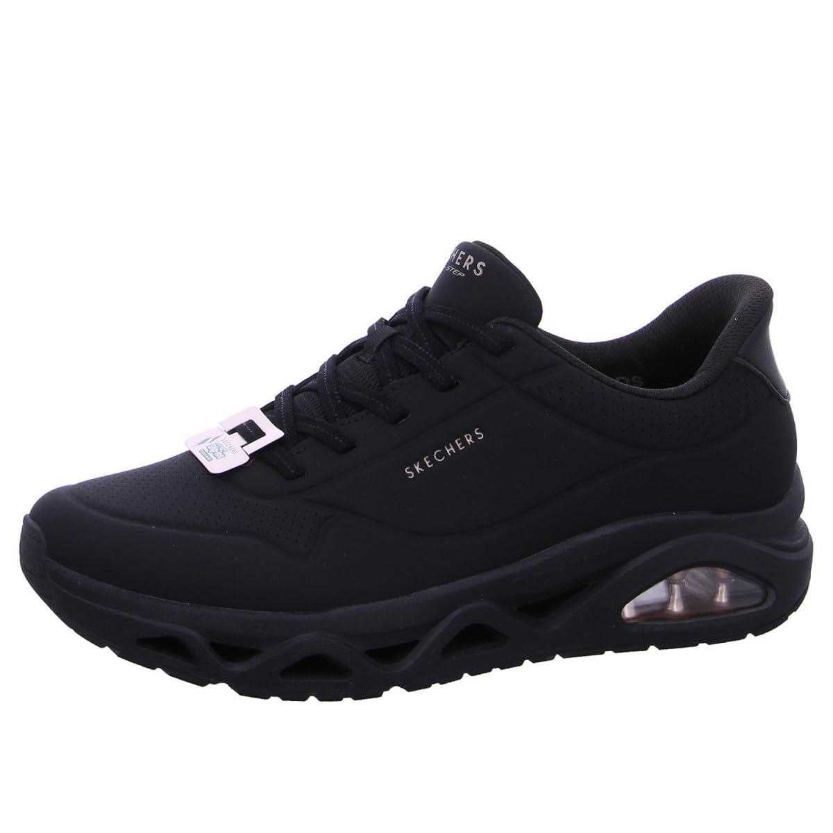 Skechers Women's UNO Glide-Step Glide ON AIR Trainers, Black, 6 UK