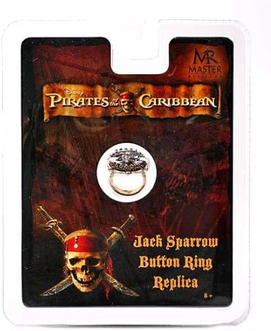 Spook Shop Master Replicas Pirates of the Caribbean Jack Sparrow Button
