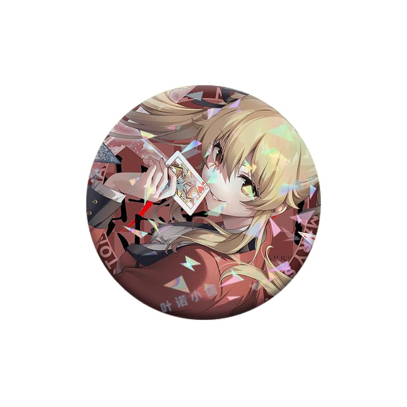 Amazon.co.jp: 賭ケグルイ バッジ ブローチ 蛇喰 夢子 早乙女 芽亜里