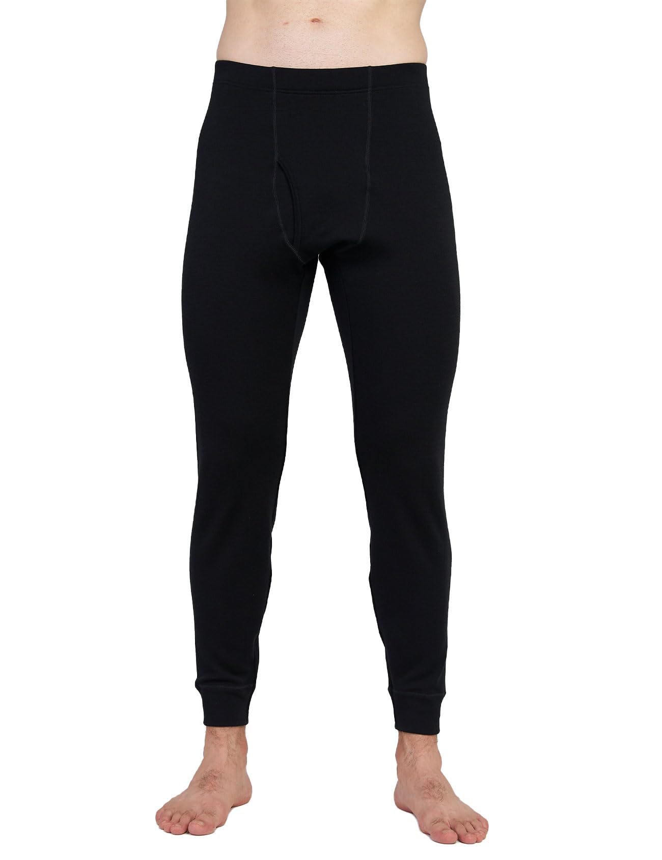 LAPASA 100% Lana Merino Calzamaglia Termica Lunghi Peso Medio Pesanti M30 M68 - Abbigliamento Termico Leggings Invernali Trekking Running Montagna Sci Snowboard