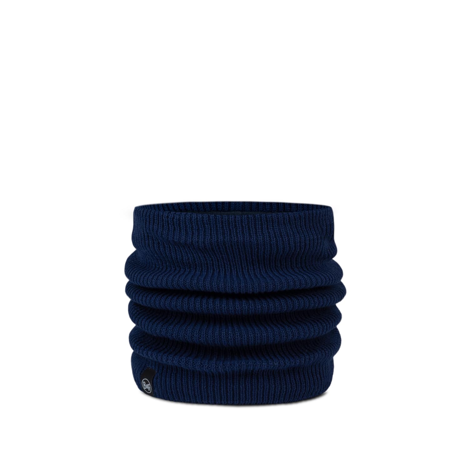 Buff®| Knitted & Fleece Neckwarmer Youth, Extreme Cold, Practical, Versatile, Fashionable, Thermal Insulation, Comfortable, One Size, Dark Blue