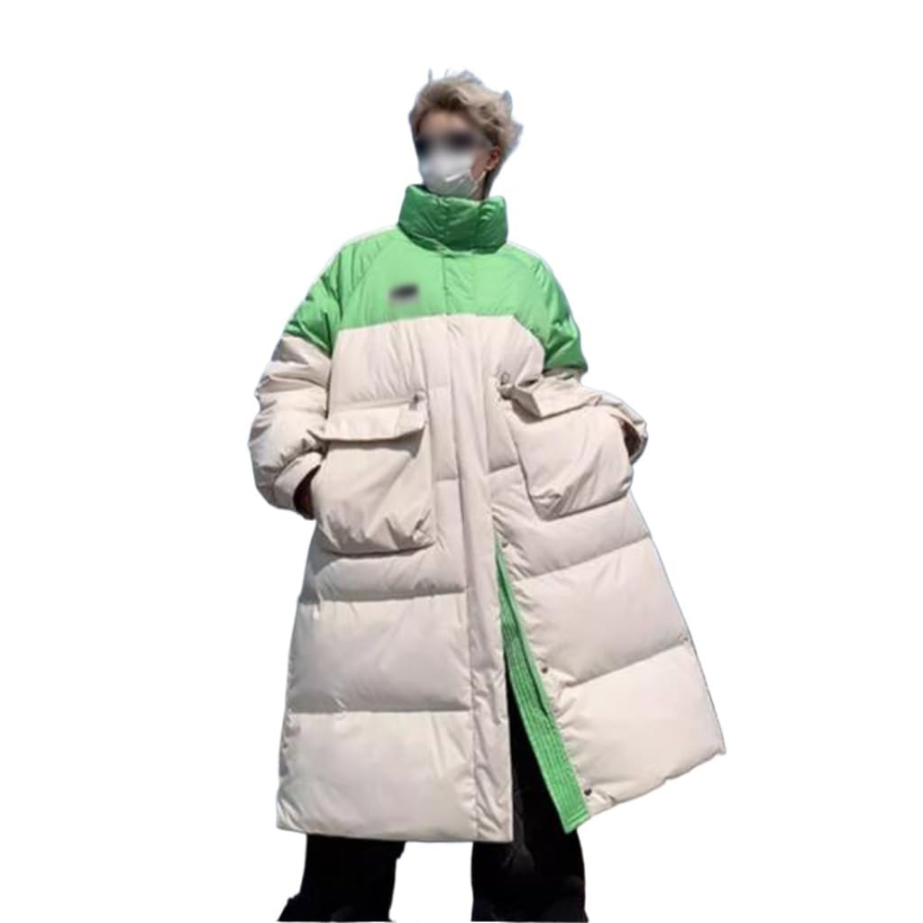 Down Jacket Male Winter Warm in The Long Plus Thick Down Jacket Coat D-XX-L