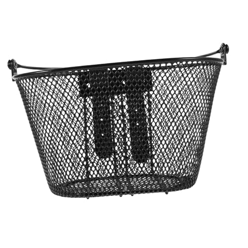 VICASKY Metal Wire Bicycle Basket Durable Front Handlebar Carrier for Friendly Biking Adventures and Easy Access Bicycles and Scooters