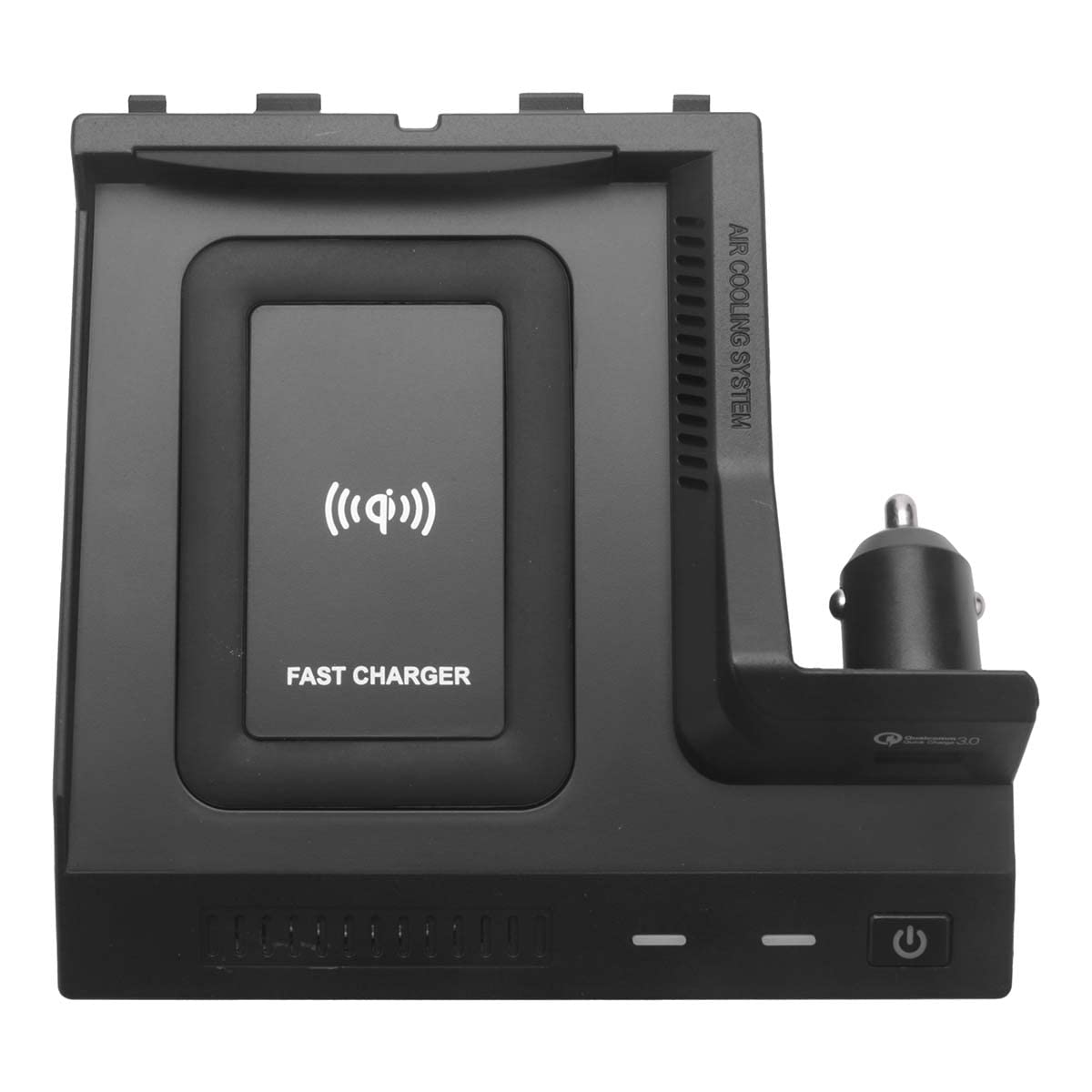Cargador InaláMbrico para Coche Cargador de TeléFono Almohadilla de Carga para W205 C Class C43 C63 X253 GLC Class