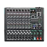 mesa de sonido soundcraft 8 canales Los dispositivos de almacenamiento con interfaz USB se pueden conectar y usar, y la pantalla LCD a color se puede mostrar claramente.
