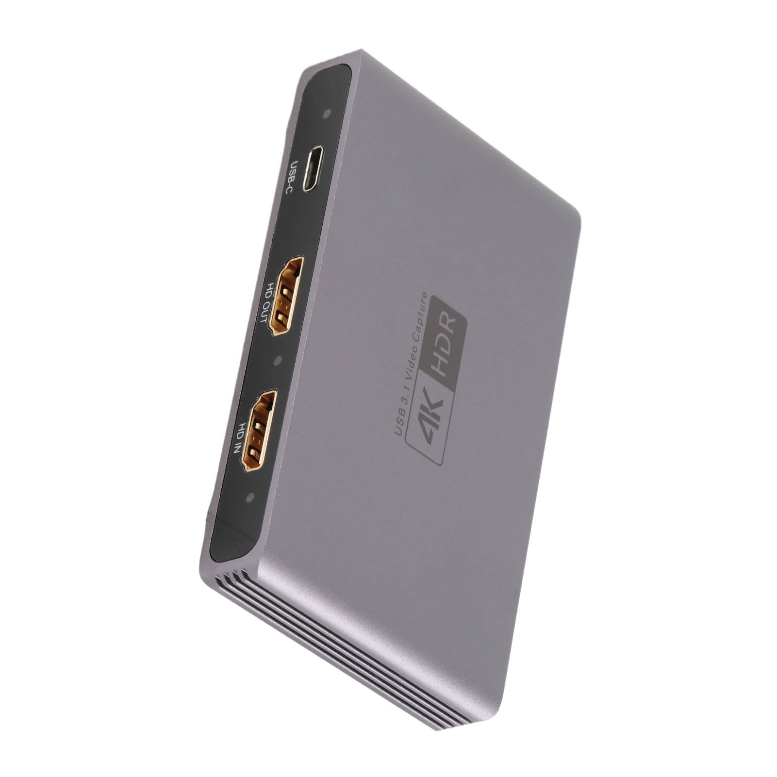 Scheda di Acquisizione Video 4K 60Hz HDR con USB 3.0 in Lega di Alluminio per Streaming e Gaming