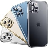 Alphex Beyond Clear-Case for iPhone 12 Pro Max [Look as Caseless] [Never Yellowing] Glossy Soft Fram