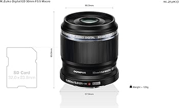 Amazon.com : Olympus M. Zuiko Digital ED 30mm F3.5 Macro Lens