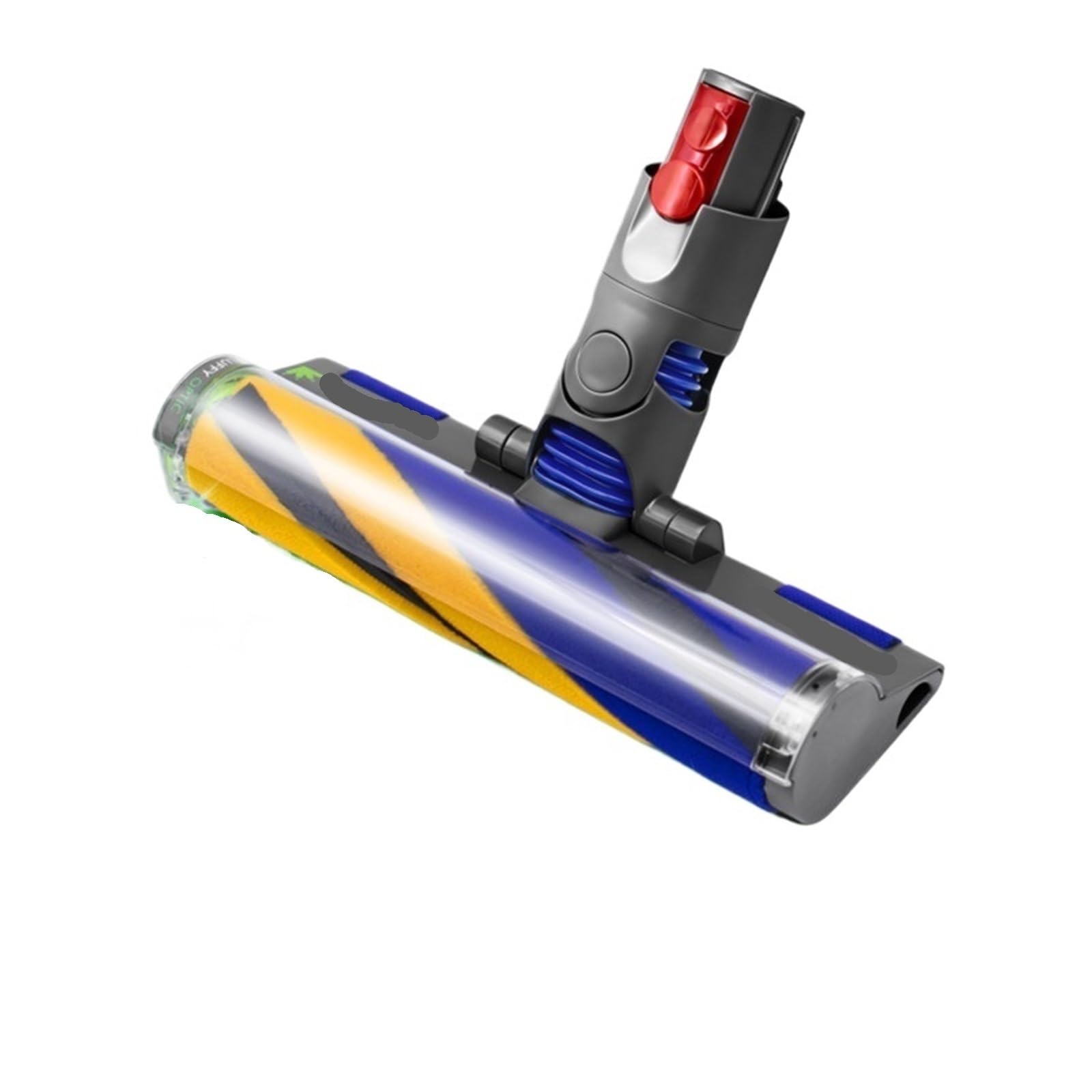 Soft Roller Brush Cleaner Brush Head ，Compatible For Dyson， V10 Digital Slim/V12 Detect Slim Vacuum Cleaner Floor Brush Accessories