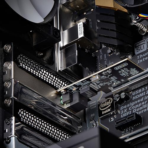 Image of StarTech.com 1-Port 2.5Gbps PCIe Network Card, Computer Network Card, Intel I225-V, Multi-Gigabit Ethernet Interface Card
