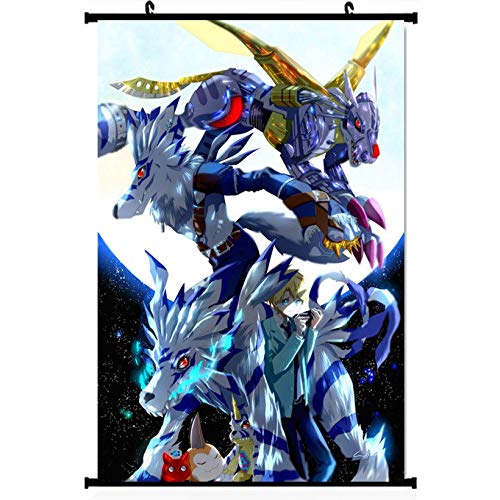 SAVA 80474 Digimon Adventure Tri Anime Gabumon Omegamon Decor Wall 32x24 Poster Print