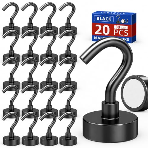 Image of 20 Pack Magnetic Hooks, 30lbs Magnet Hooks for Cruise Cabins