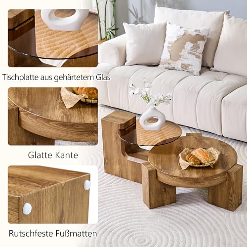 Table basse séparable pour salon modulable : gagnez de l'espace avec style