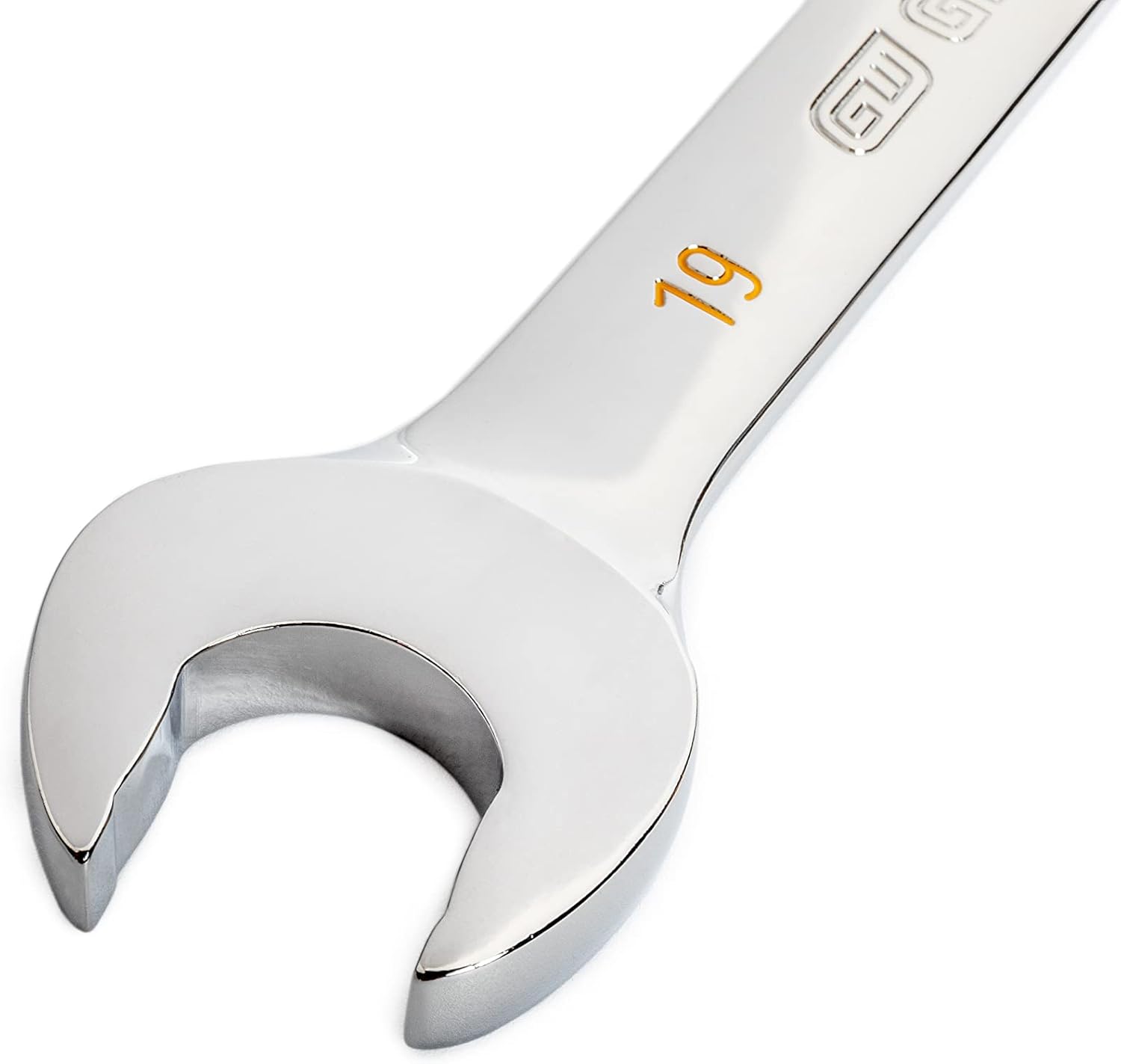 GEARWRENCH 19mm 4 Degree Swing Arch 12 Point Ratcheting Combination Wrench - 86919