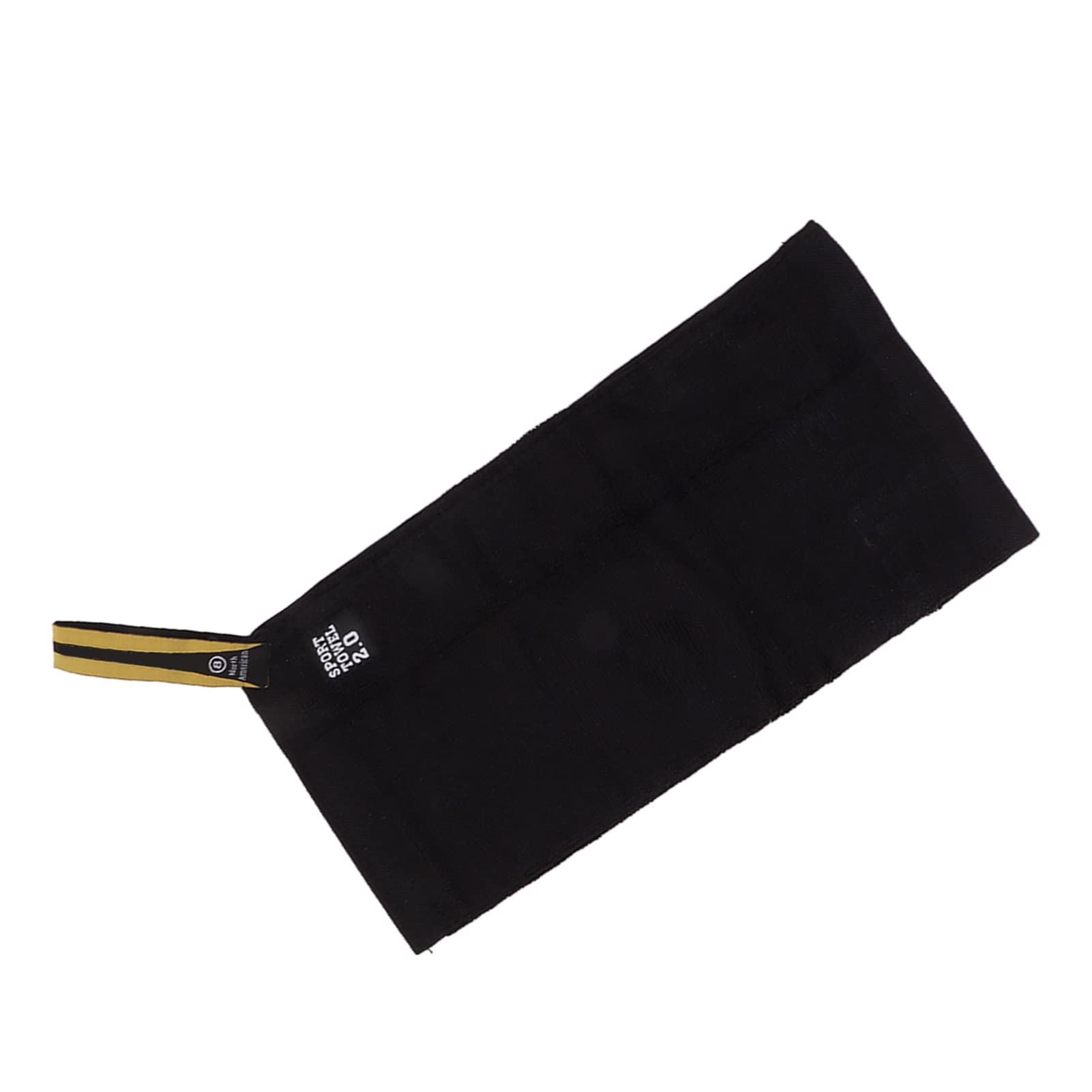 Billiard Cloth, Pool Towel Black Cotton Pool Stick Cleaning Wiping Polisher Towel with Hook Design Pool Cleaning Cloth for Billiards Sports