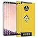 Samsung Galaxy S8+ Glass Screen Protector-(3 Pack) 2.5D Arc Clear Anti-Glare Ultra-Thin 9H Full Coverage Silk Print Tempered Protective Film for Samsung Galaxy S8+ / S8 Plus SM-G955 (NO Fit GalaxyS8)