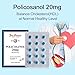 Dr. Brian Policosanol 20mg Sugar Cane 90 Tablets Policosanol Supplements for Support Cholesterol Lowering, Heart, Cardiovascular Health, Blood Circulation, Energy Strength&Metabolism Booster Vegan
