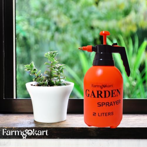 2 Liters Garden Pressure Spray Pump | Hand Held Sprayer Tank | Multipurpose Sprayer Used for Watering and Pesticide Spray | for Home Gardening