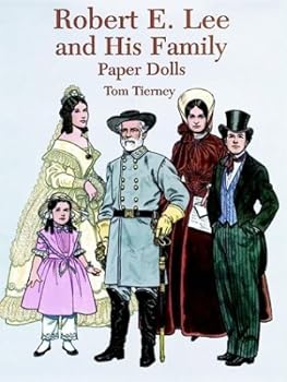 Paperback Robert E. Lee and His Family Paper Dolls Book