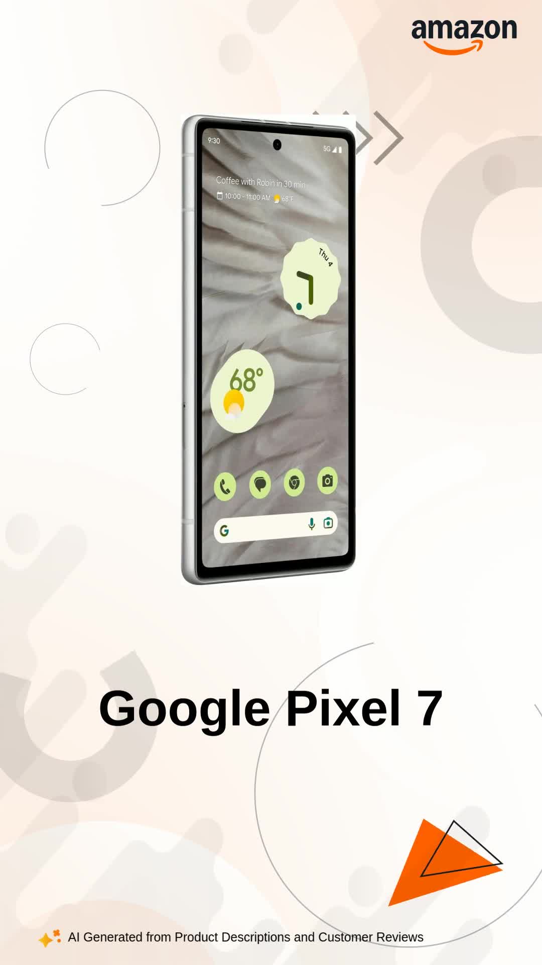 Google Pixel 7 5G (Snow, 8GB RAM, 128GB Storage) : Amazon.in