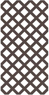 2' H x 4' W Classic Brazilian Walnut Lattice