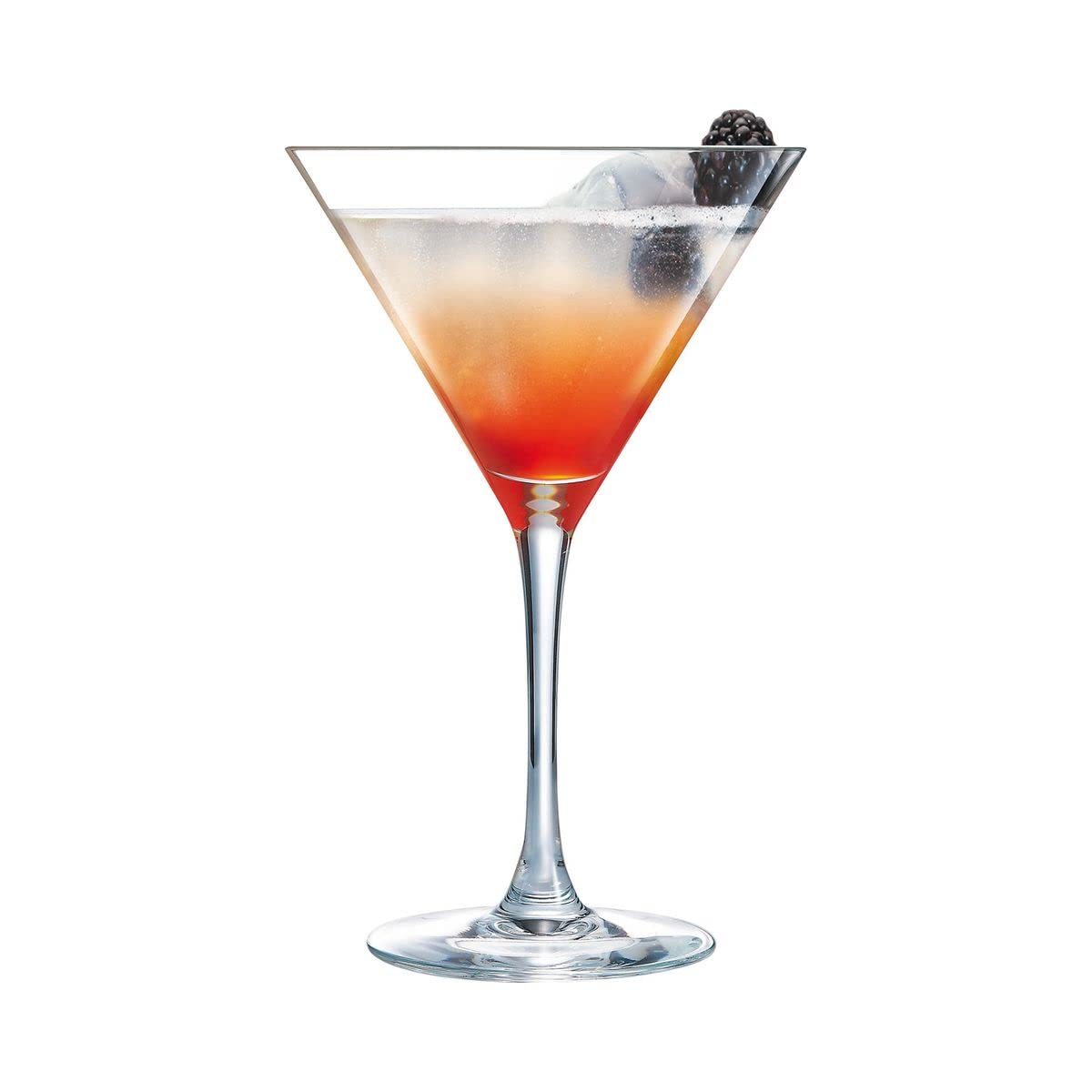 Chef & Sommelier Set de 6 copas martini Cabernet de krysta 30 cl | Transparente, Krysta, formato alto, acabado brillo, 30 cl, 6 piezas, borde fino, fácil de limpiar
