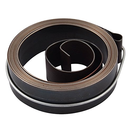 Sourcingmap 19mm Width Metal Drill Press Quill Feed Return Coil Spindle Spring, Black