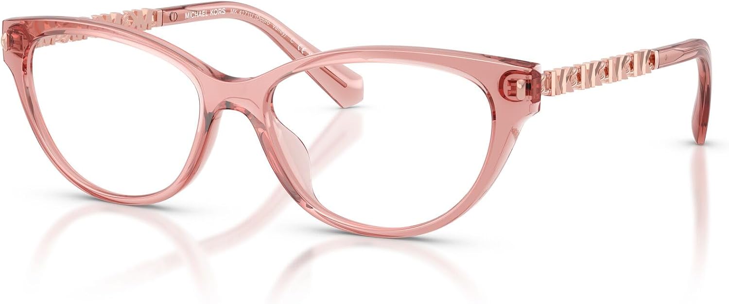 Michael Kors Women's Mk4171u Douro Valley Universal Fit Cat Eye Prescription Eyewear Frames
