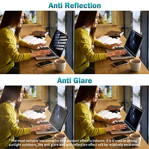 F Forito 2-Pack 14.6 Inch Anti Blue Light Laptop Screen Protector, Anti Glare & Anti Scratch Screen Filter Compatible With 14" Hp/Asus/Dell/Lenovo/Acer/Jumper/Toshiba With 16:9 Aspect Ratio #TOP3