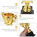 IMIKEYA 5.5 Gold Award Trophies: 1PCS Golden Trophies for Kids Awards Plastic Trophy Awards Trophies Cup for Kids Party Favors Sports Footabll Rewards Competition Tournaments