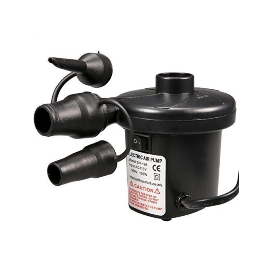 Multi Purpose Electric Air Pump for Quickly Inflating & Deflating of Swimming Pools, Inflatables, Bath Toys, Toys, Tubes & Much More | Electric Pump for Pools & Water Fun Toys