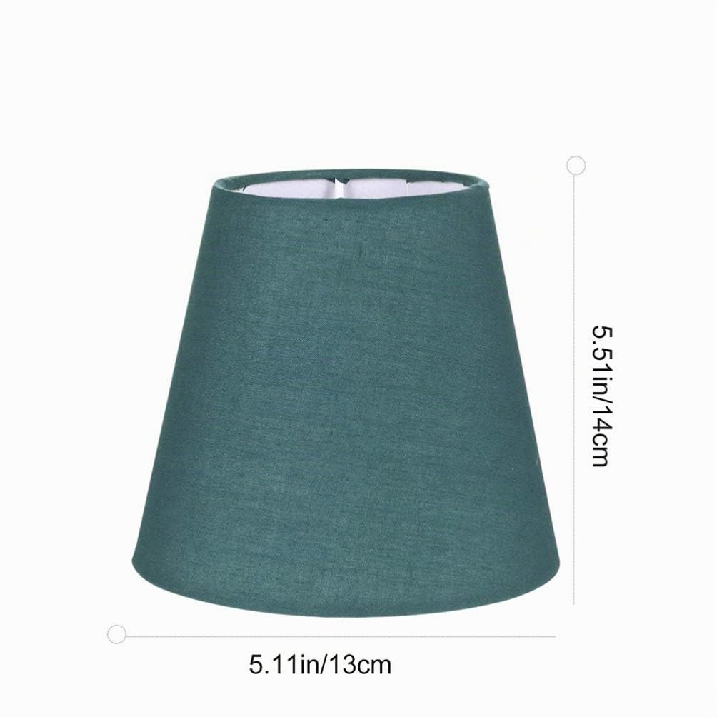 OSALADI Lot De 2 Abat-Jour En Tissu Tambour Pour Lampe De Chevet Lampe De Table Lampadaire Et Lustre 5.51X5.51X5.12 in Installation Simple Éclairage Doux Pour Maison