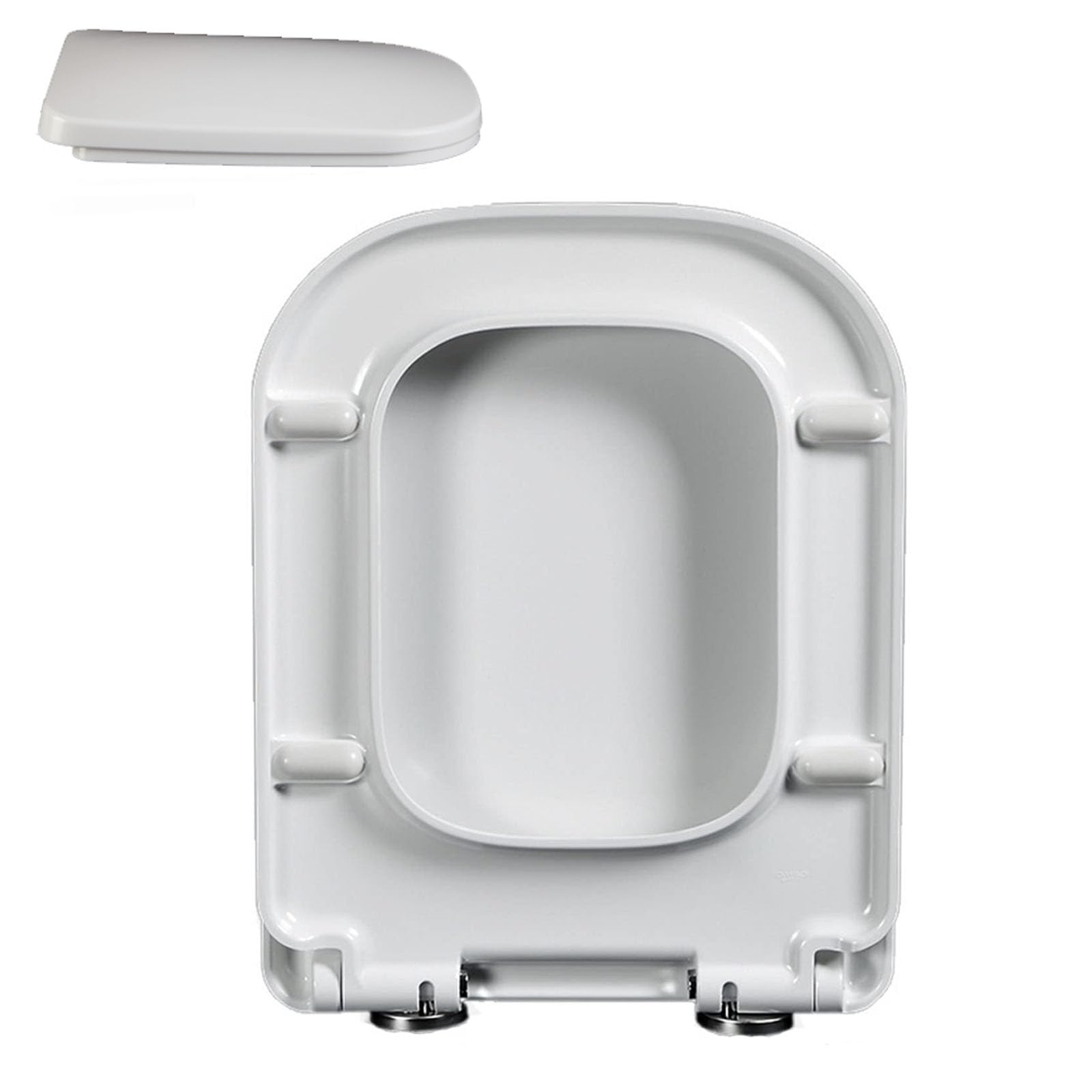 Dxpsxjl One Color Quick Release, Fixing Kit, Adjustable, Lightweight, Durable, Portable, User-Friendly, Compact, Soft, Close, Square, Toilet, Seat, Hinges