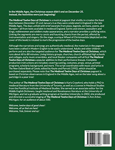 The Medieval Twelve Days of Christmas: A Musical Pageant of the Feast Days Between December 25 and J