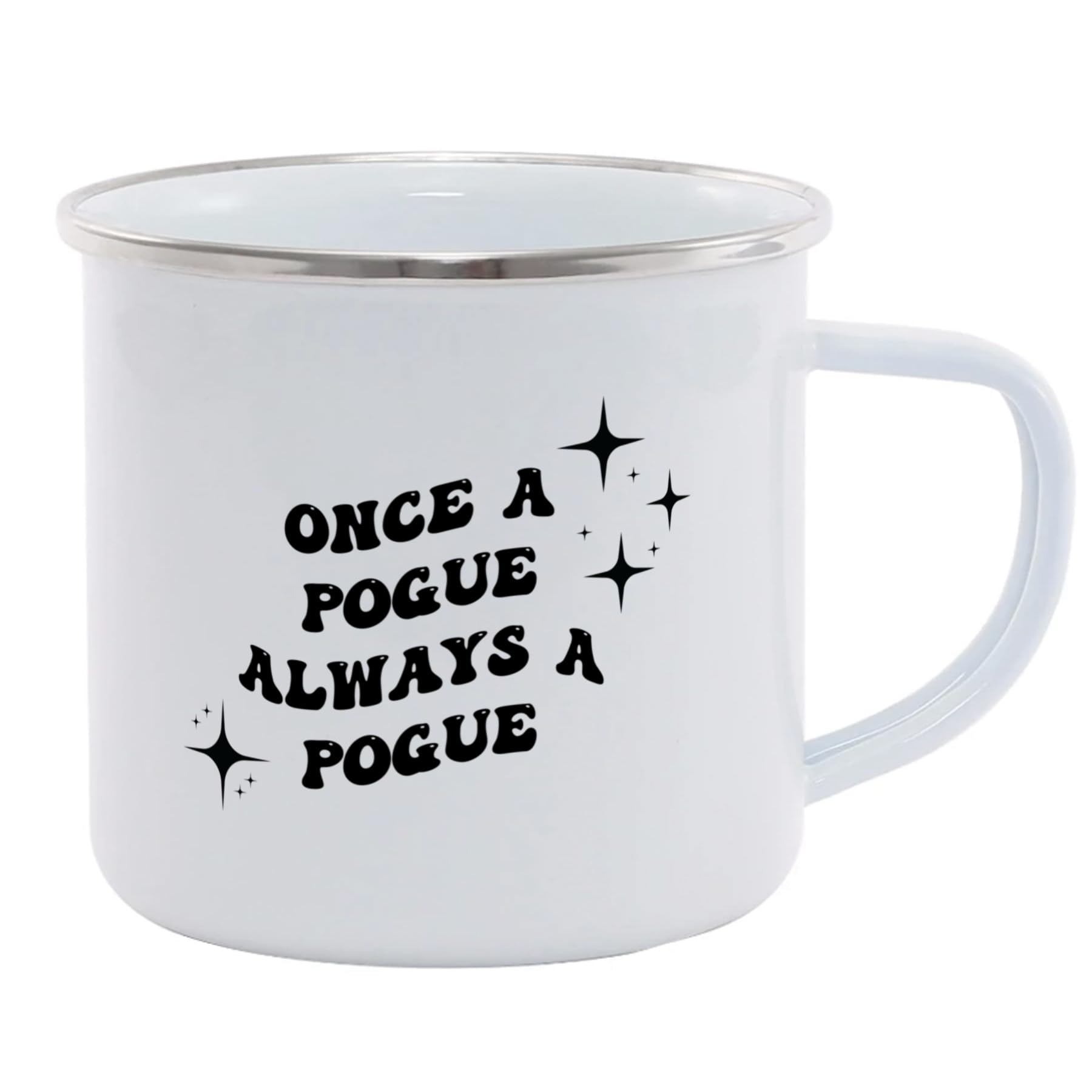 Hippowarehouse Once A Pogue, Always a Pogue Printed Mug Various Colour Options Ceramic Cup Kitchenware 11oz