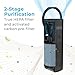 Pure Enrichment PureZone Mini Portable Air Purifier - Cordless True HEPA Filter Cleans Air & Eliminates 99.97% of Dust, Odors, & Allergens Close to You - Cars, School, & Office (Black)