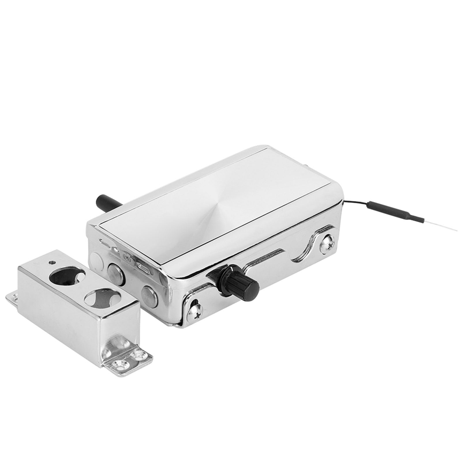 Hidyliu Kit de Control Remoto con Cerradura de Puerta Bluetooth, Diseño Oculto, Antirrobo para el Hogar, Hotel, Apartamentos, Acero Inoxidable Duradero, 4 Mandos a Distancia