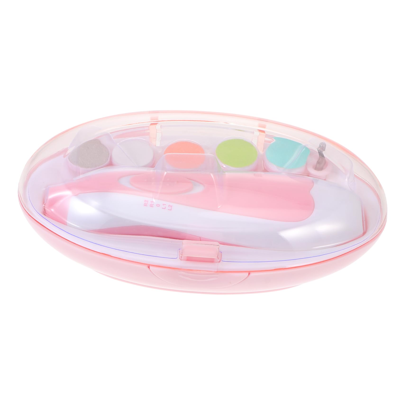 Cortauñas Eléctrico Taladro de Uñas Pulidor de Uñas Eléctrico Herramienta de Manicura para Niños Y Niñas Mini Portátil