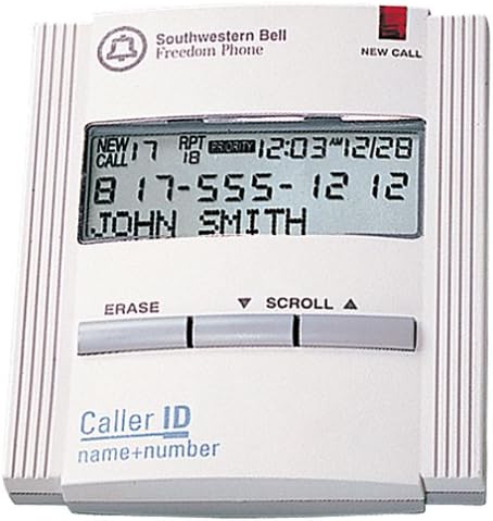 Southwestern Bell FM112 Caller ID Unit (White) Southwestern Bell FM112 Caller ID Unit (White)